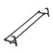 HEMOTON Wall Mounted Hooks Hook Towel Bar Wall Shelf Washcloth Wall Rack Shower Sponge Holder Towel Rack Ledge Take a Bath Black Size 2