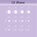 Pink Short Square Fake Toenails with Rhinestones - 24Pcs French False Toenails for Women & Girls - Buy Online on SooperMarket.com