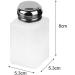 1PC 200ML Push Down Dispenser Press Pumping Dispenser Nail Polish Remover Empty Bottle Alcohol Liquid Press Pumping Dispenser One Touch Metal Liquid Dispenser For Nail Art - Buy Online on SooperMarket.com