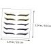 Mikinona Double Sided Eyelid Tape 6pcs s Lotus Tealight Candle Holder Self- Lash Tape Eye Line Strip Applique Flash - Buy Online on SooperMarket.com
