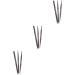 Angoily 3pcs 2 1 Eyebrow Pen Gothic+mirror Eyebrow Pencils Eyebrow Brush To Rotate Five Colors - Buy Online on SooperMarket.com