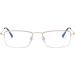 Buy Koosufa Varifocal Reading Glasses for Men - Progressive Multifocus Anti-Blue Light Half Frame Metal Glasses - Workplace & Computer Use - Available in Multiple Strengths 1.0 to 4.0 - Gold Finish - Buy Online on SooperMarket.com