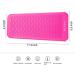 ANGENIL Silicone Mat Pouch for Professional Hair Straightener/Curling Iron 2 in 1 Titanium Ceramic Flat Iron/Curling Wand Pink - Buy Online on SooperMarket.com