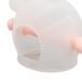Suckable Silicone Teething Toy for Infants - Transparent Pink Washable Soothing Relief for Toddlers - Buy Online on SooperMarket.com