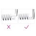 10D-CC 0.07 15-20mm Mix Premade Fans Eyelash Extensions | Pointed Base | Middle Stem | CC Curly Lash Fans - Buy Online on SooperMarket.com