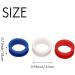 Dacvgog 50 Pieces Silicone Rings for Any Insert a Scissors Styling Tools Hair Cutting Accessories Mix Colours - Buy Online on SooperMarket.com