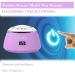 Digital Portable Electric Wax Warmer 16.9oz for Hair Removal - Violet with See-Through Cover - Buy Online on SooperMarket.com