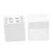 Angoily Makeup Brush Holder Clear Makeup Tools Organizer Makeup Brush Cup Cosmetics Holder Travel Makeup Makeup Holder with Lid Plastic White Desk Dressing Table