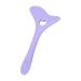 Reusable Silicone Eyeliner & Eyebrow Stencil Set with Cream Applicator - Purple - Buy Online on SooperMarket.com