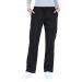 Olivia Rae Women's Elastic Waistband with Drawstring Stretch Scrub Pant Medium Jet Black
