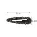 Sparkly Czech Crystal Snap Clips - Black Stone Hair Barrettes for Women - 2 Pack - Buy Online on SooperMarket.com