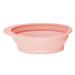 Teksome Makeup Brush Cleaner Mat - Silicone Foldable Brushes Scrubber Bowl Compact Washing Supplies For Cleansing Makeup Sponges Brushes & Applicators Pink