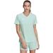 Buy Adidas Women's T-Shirt XS - Clear Mint | Stylish & Comfortable | International Shipping Available - Buy Online on SooperMarket.com