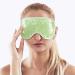 Gel Eye Mask + Silk Sleep Mask: Hot/Cold Therapy for Puffy Eyes, Dark Circles, Headaches - Adjustable Strap & Reusable (Light Green) - Buy Online on SooperMarket.com