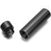 PiercingJak Hollow Flower Cylinder Cremation Necklace for Ashes - Stainless Steel Memorial Locket Keepsake for Women Men Pet Black - Buy Online on SooperMarket.com