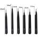 Dajidafu 6 Pieces Anti-static Tweezers Eyebrow Hair Nipper Remover Manual Watch Sewing Crafting Scrapbooking Phone Repair - Buy Online on SooperMarket.com