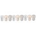minkissy 9 Sets Bowl Brush Silicone Mixing Bowl Bowl Pp Soft Fur Mixing Spoon