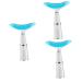 Healeved 3 Sets Neck Guard Double Chin Reducer Portable Neckline Device Neck Protector Neck Beauty Tool Neckline Neck Anti-wrinkle Device Anti-wrinkle Neck Care Tool Abs White