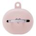 HEVEA Pacifier Keeper case Made of 100% Natural Rubber in a Pratical Design That Safely attaches to Buggies and Bags Alike. The case Will Keep The Pacifier Clean and Safe to use (Powder Pink)