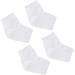 FOMIYES 4 Pairs Rough Calluses Socks Gel Foot Socks Heel Sleeves Protectors Heel Protector Socks Feet Repair Socks Cracked Heel Socks Gel Socks Men and Women White Anti-Crack Ankle Socks - Buy Online on SooperMarket.com
