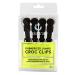 Colortrak Rubberized Jumbo Croc Clips - Stain Resistant, Ergonomic Grip, Double-Hinged Design - 5.3 Inch, Pack of 1 - Buy Online on SooperMarket.com