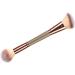 kawehiop Double Head Foundation Makeup Brush Multifunction Shadow Highlighter Powder Blush Brushes Blending Liquid Repairing Beauty - Buy Online on SooperMarket.com