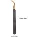 Premium Stainless Steel Curved Eyelash Extension Tweezers for Beauty Salons | Precision Tools for Perfect Lash Application - Buy Online on SooperMarket.com