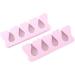20Pcs Colorful Soft Sponge Finger Toe Separators - Nail Art Pedicure Tools for Salon Use (Random Colors) - Buy Online on SooperMarket.com