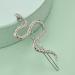 Silver Snake Hair Clips Set - Vintage Decorative Metal Barrettes for Women and Girls - 2pcs Punk Hair Pins for Thick and Thin Hair - Buy Online on SooperMarket.com