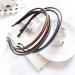 Cute Leather Covered Glitter Hair Loop Headband for Women & Girls - Buy Online on SooperMarket.com