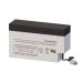 SigmasTek AP-1208WL-HAB 12 Volt 0.8 AmpH SLA Replacement Battery with WL Terminal