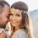 Fashband Boho Flower Head Chain | Gold Pearl Headband & Hair Accessories for Women | Unique Bohemian Style - Buy Online on SooperMarket.com