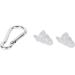Earplugs 3-Layer Structure Comfortable Liquid Silicone Closure Umbrella Shaped Noise Canceling Earplug with Filter for Indoor (Transparent Stone Pattern) - Buy Online on SooperMarket.com