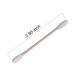 Wooden Stick Cotton Swabs 800 Count - Double Spiral Tipped - Sturdy Handle - Multipurpose - Buy Online on SooperMarket.com