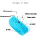 AISHFP Electric Anti-Snore Device | USB Rechargeable Stop-Snoring Device for Comfortable Sleep | Blue - Buy Online on SooperMarket.com