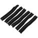 100pcs Tvoip Disposable Cap Hair Net Bouffant Cap - Black - Anti Dust Non-Woven Head Cover for Hair Protection - Buy Online on SooperMarket.com