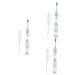 3st toothbrush manual clamp Merlan travel toothbrush cleaning brush toothbrush household toothbrush toothbrush for home bags 1 piece (1 Pack) bluex3stk