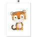Lulupila Children's Room Decorative Poster Set - Animal Motifs for Boys and Girls - Set of 6, A4 Size - Buy Online on SooperMarket.com