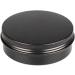 Zeoabsy 10 Pieces 100ml Matte Black Aluminum Empty Jars - Round Doses with Screw Cap for International Shipping - Buy Online on SooperMarket.com