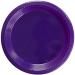 10 Inch Purple Plastic Plates - 50 Count - Round Disposable Plates for Dinner Parties and Special Occasions - Buy Online on SooperMarket.com
