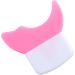 Eyelash Applicator Baffle Eyelash Mascara Smear Shield Double Arc Smoothing Surfaces Perfect Fitting for All Face Shapes (Peach Pink) - Buy Online on SooperMarket.com