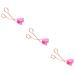 NOLITOY 3pcs Magnetic False Eyelash Curler Makeup Eyelash Curler Make up Applicators for Face False Eyelashes Applicator Tool Lady Tools Stainless Steel Miss Magnetic Force Makeup Tools