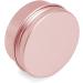 Yue Qin 15-Piece 10ml Aluminum Empty Jar Set - Travel Cream & Cosmetics Containers with Lids - Perfect for Lotions Creams and Mini Candles - Stylish Rose Gold Finish - Buy Online on SooperMarket.com