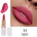 Phoera Absolute Velvet Matte Lipstick - Long Lasting Waterproof Pigment Makeup UK (104 Party) - Buy Online on SooperMarket.com