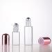 JIHUOO 10pcs Empty Roll on Bottles - Refillable Glass Essential Oil Roller Bottles 3ml for Travel & DIY - Buy Online on SooperMarket.com