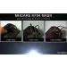Buy (Pack of 6) Korea Black KF94 Face Masks - Unisex 4-Layer Filters Breathable Adjustable Strap for Dust Protection - Made in Korea - Buy Online on SooperMarket.com
