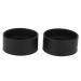 Rubber Eyepiece Guard for 32-36mm Stereo Microscope - 36mm Inner Diameter Eyeshields, Black (KP-H2 Flat Angle) - Buy Online on SooperMarket.com