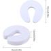 Child Safety Door Stoppers - 6 Pcs Anti-Slam Foam Guards for Kids | Door Finger Guards for Children - White - Buy Online on SooperMarket.com