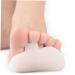 Gel Bunion Protector Insoles - Foot Separator for High Heels - Toe Spreader & Forefoot Pad - White - 1 Pair - Buy Online on SooperMarket.com