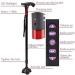 Canes Walking Stick Elderly Smart Lightweight Non Slip Multi Function Telescopic Aluminum Alloy Illuminated Handcuffs Exchange Singlefoot Practical - Buy Online on SooperMarket.com